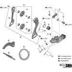SPRE RDR7150 end adjust screw & plate