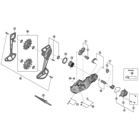SPRE RDM8150-11 switch lever unit