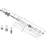 SPRE WHM9220-TL-R12-B29 comp hub axle