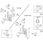SPRE FD9000 cable fixing bolt