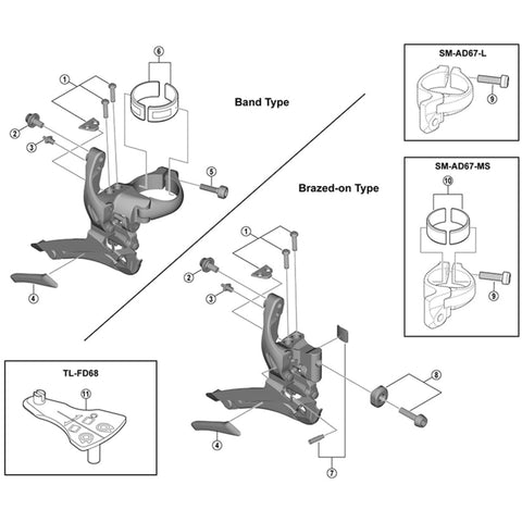 SPRE FD6800 stroke adj screws