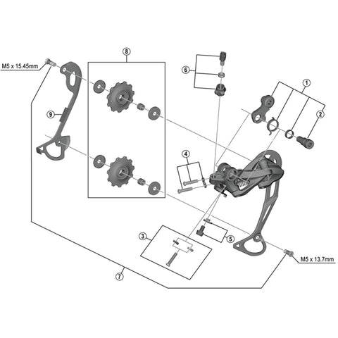 SPRE RDM4000 pulley bolt set