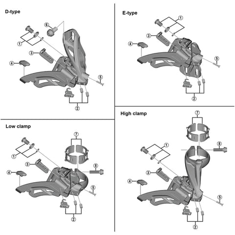 SPRE FDM9020 cable fixing bolt&plate