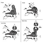 SPRE FDM9020 chain catcher&fix bolt