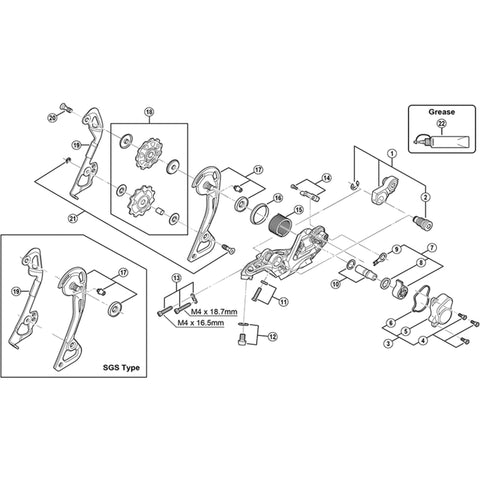 SPRE RDM981 bracket axle