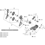 SPRE RDR9100 B-ten adjust screw/plate