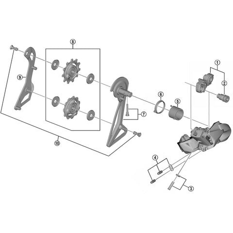 SPRE RD-R9150 bracket axle unit