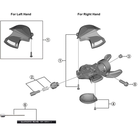 SPRE SLM310 main lever cover