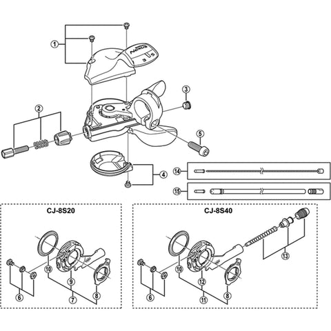 SPRE SL5S50 main lever cover