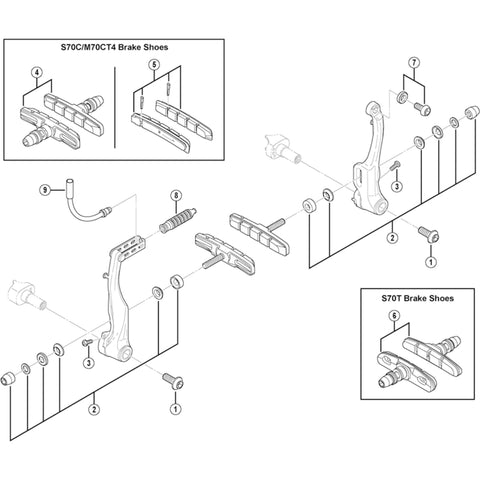 SPRE BRM590 link fixing bolt