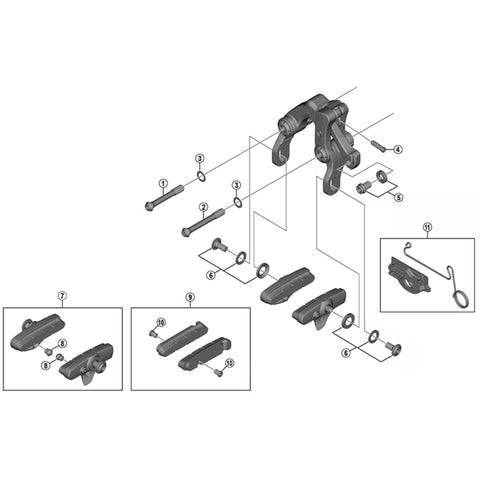 SPRE BR9010 cable fixing bolt