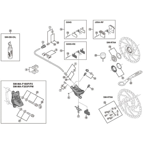 SPRE BRRS785 Bleed screw and seal