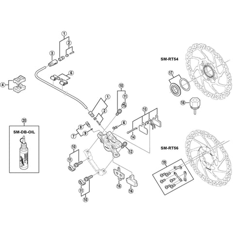 SPRE BRM395 bleed screw&O-ring
