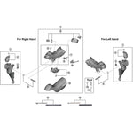 SPRE STR7000 LH unit cover&fixing screw