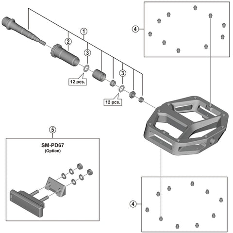 SPRE PDM8040 lock bolt LH