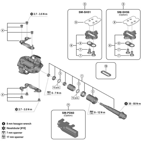 SPRE PDM8100 lock bolt LH