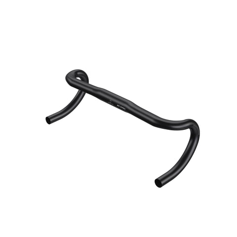 ZIPP HANDLEBAR DROP SERVICE COURSE 80 ERGONOMIC TOP A2: BEAD BLAST BLACK WITH ETCHED LOGO 44CM