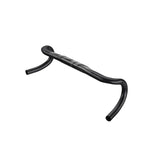 ZIPP HANDLEBAR DROP SERVICE COURSE SL 70 XPLR A2: MATTE BLACK W/ GLOSS LOGOS 46CM