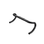 ZIPP HANDLEBAR DROP SERVICE COURSE SL 70 ERGONOMIC TOP B2: MATTE BLACK W/ GLOSS LOGOS 42CM