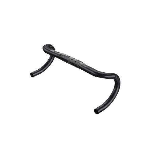 ZIPP HANDLEBAR DROP SERVICE COURSE SL 70 ERGONOMIC TOP B2: MATTE BLACK W/ GLOSS LOGOS 38CM