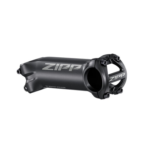 ZIPP STEM SERVICE COURSE SL 17° UNIVERSAL FACEPLATE B2: MATTE BLACK W/ GLOSS LOGOS 120MM