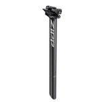 ZIPP SEATPOST SERVICE COURSE 350MM LENGTH 0MM SETBACK B2: BLAST BLACK WITH ETCHED LOGO 27.2MM