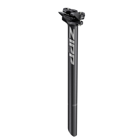 ZIPP SEATPOST SERVICE COURSE 350MM LENGTH 0MM SETBACK B2: BLAST BLACK WITH ETCHED LOGO 31.6MM