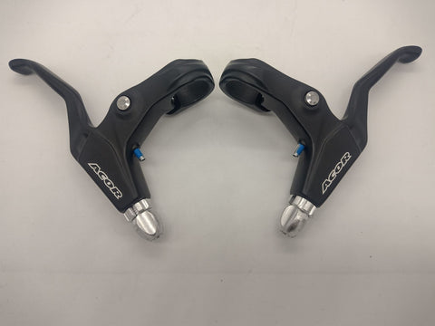 Acor Black 2 Finger Brake Lever Set