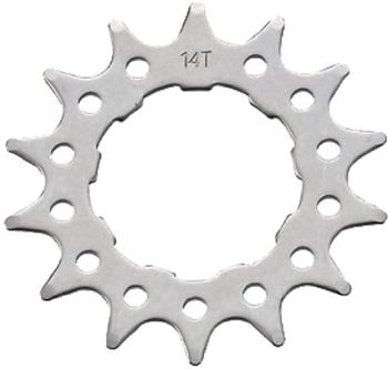 14T 1/8" Acor Black Single Sprocket