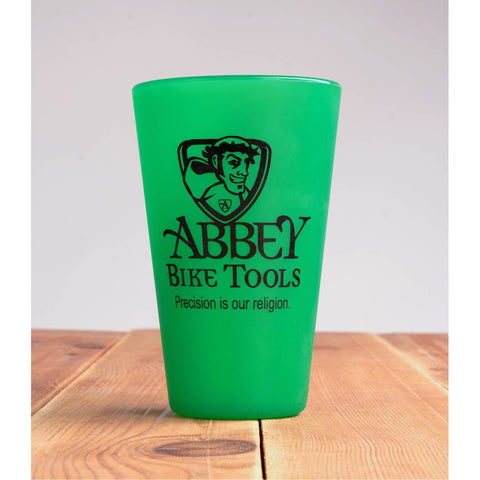 Abbey Bike Tools Abbey Silipint Pint Glass Green / One Size