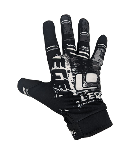 Legend Full Finger Winter Gloves - Small - Blk/Wht