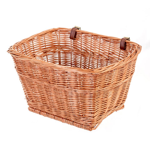 Wicker Bicycle Basket Ã¢ÂÂ 19Ã¢Â Rectangular