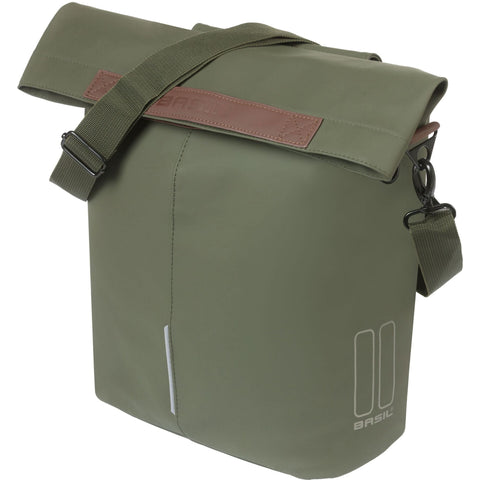 Basil City bicycle shopper, 14-16L, moss