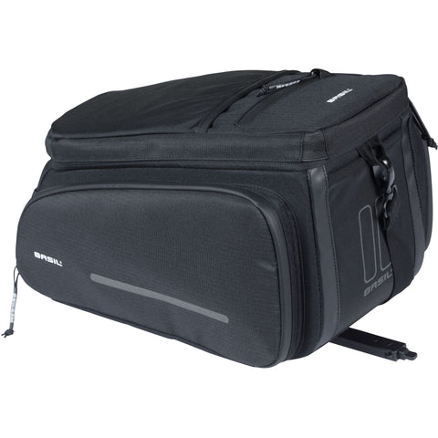 Basil Move trunkbag MIK, 10-26L, black