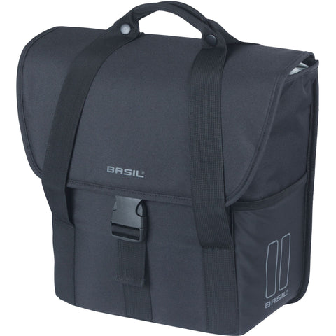 Basil GO single bag, 16L, solid black
