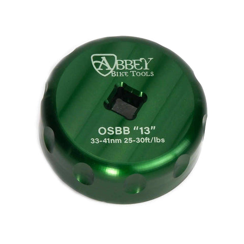 Abbey Bike Tools Single Sided Bottom Bracket Socket Tool Green / E13