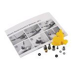 Hydro Chute Bleed PartsInc. M5 & M7, Nuts, O-rings and spacer