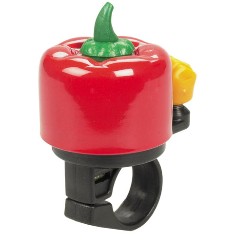 Red Pepper BellLightweight alloy mini ping bell.