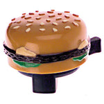 Burger Bell H-bar fitting Hamburger style bell.