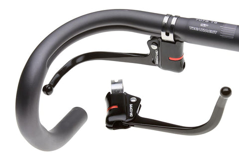 Road Safety Lever Stainless clamp 23.8mmBlack