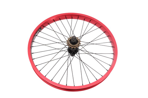 BMX Rear Wheel KHE PRISM 20 Inch Red