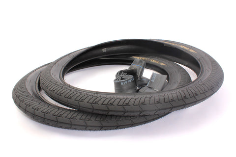 BMX tires 2x MAC3 + 2x KHE Twiggy tube