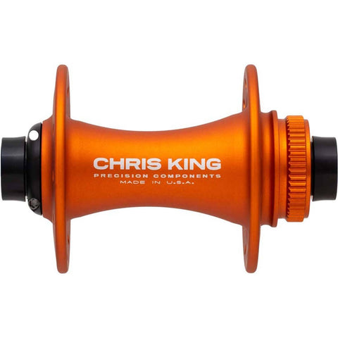 Chris King MTB Boost Centerlock Front Hub - 110x15mm Matte Mango / 28H - Ceramic Bearings