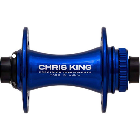 Chris King MTB Boost Centerlock Front Hub - 110x15mm Navy / 28H - Steel Bearings