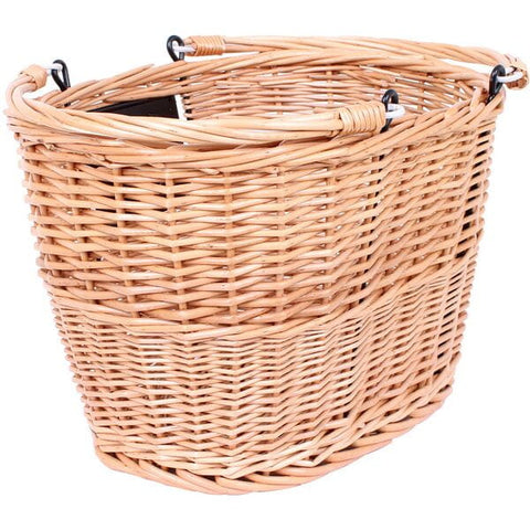 Basket Oval With Back And Bottom Plate - BSK006