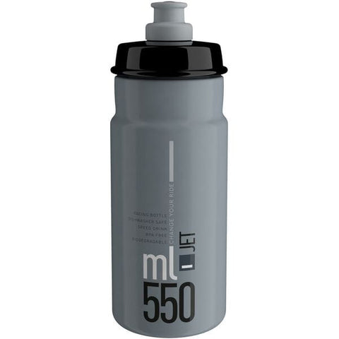 BOTTLE Elite Jet gy/bk 550ml