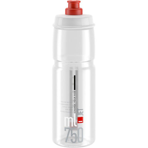 BOTTLE Elite Jet clr/rd 750ml
