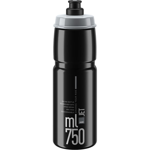 BOTTLE Elite Jet bk/gy 750ml