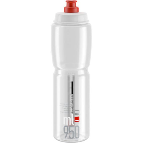 BOTTLE Elite Jet clr/rd 950ml - BT90901