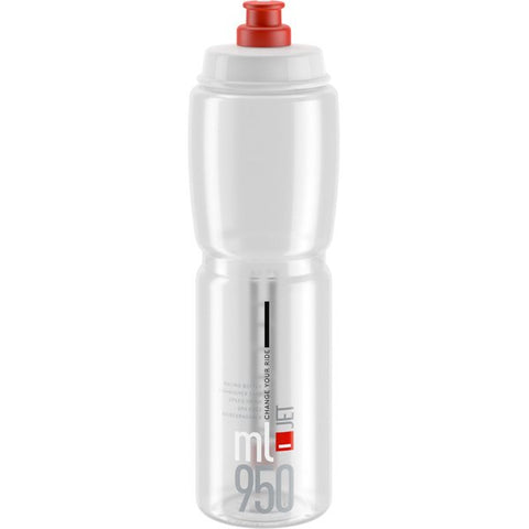 BOTTLE Elite Jet clr/rd 950ml